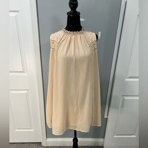 Altar’d State Blush Lace Detail Dress Size Large